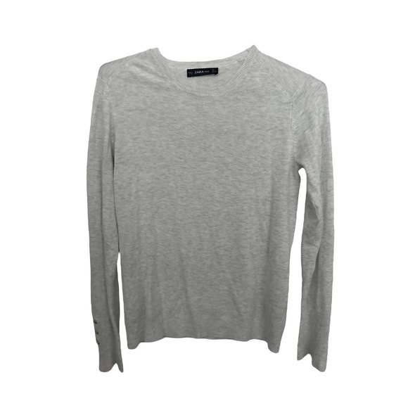 Zara women’s large grey knit - Picture 1 of 5